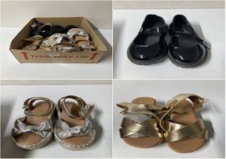 BOX OF DESIGNER SHOES VARIOUS SIZES