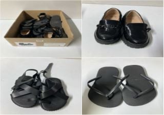 BOX OF DESIGNER SHOES VARIOUS SIZES