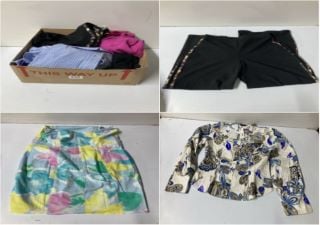 BOX OF WOMEN'S DESIGNER CLOTHING VARIOUS SIZES