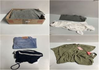 BOX OF WOMEN'S DESIGNER CLOTHING VARIOUS SIZES