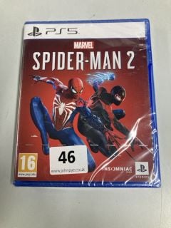 PLAYSTATION 5 MARVEL SPIDER-MAN 2 CONSOLE GAMES (SEALED)