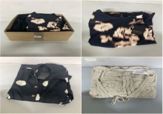 BOX OF WOMEN'S DESIGNER CLOTHING VARIOUS SIZES