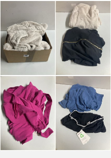 BOX OF WOMEN'S DESIGNER CLOTHING VARIOUS SIZES