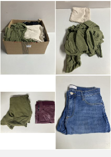 BOX OF WOMEN'S DESIGNER CLOTHING VARIOUS SIZES