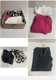 BOX OF WOMEN'S DESIGNER CLOTHING VARIOUS SIZES