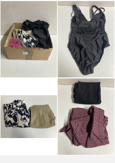 BOX OF WOMEN'S DESIGNER CLOTHING VARIOUS SIZES