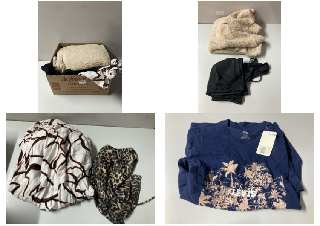 BOX OF WOMEN'S DESIGNER CLOTHING VARIOUS SIZES