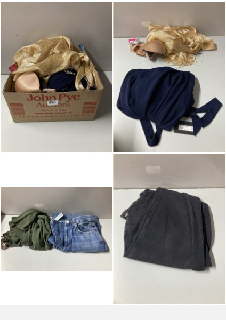 BOX OF WOMEN'S DESIGNER CLOTHING VARIOUS SIZES