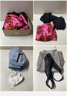 BOX OF WOMEN'S DESIGNER CLOTHING VARIOUS SIZES