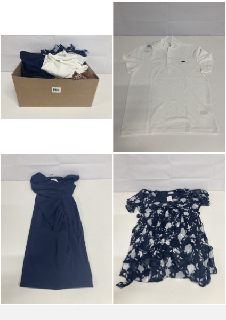 BOX OF WOMEN'S DESIGNER CLOTHING VARIOUS SIZES