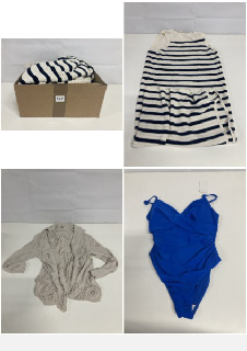 BOX OF WOMEN'S DESIGNER CLOTHING VARIOUS SIZES