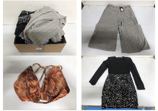 BOX OF WOMEN'S DESIGNER CLOTHING VARIOUS SIZES