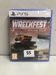 PLAYSTATION 5 WRECKFEST CONSOLE GAME (SEALED)