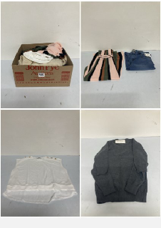 BOX OF WOMEN'S DESIGNER CLOTHING VARIOUS SIZES