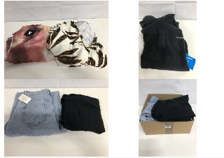 BOX OF WOMEN'S DESIGNER CLOTHING VARIOUS SIZES