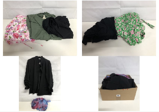 BOX OF WOMEN'S DESIGNER CLOTHING VARIOUS SIZES