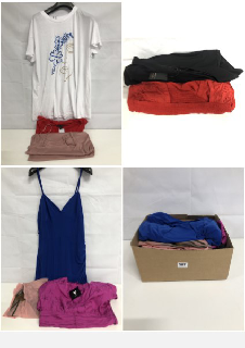 BOX OF WOMEN'S DESIGNER CLOTHING VARIOUS SIZES