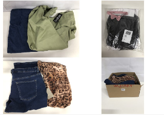 BOX OF WOMEN'S DESIGNER CLOTHING VARIOUS SIZES