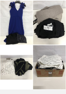 BOX OF WOMEN'S DESIGNER CLOTHING VARIOUS SIZES