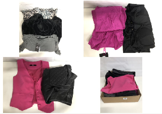 BOX OF WOMEN'S DESIGNER CLOTHING VARIOUS SIZES