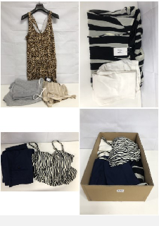 BOX OF WOMEN'S DESIGNER CLOTHING VARIOUS SIZES