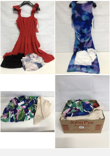 BOX OF WOMEN'S DESIGNER CLOTHING VARIOUS SIZES