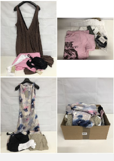 BOX OF WOMEN'S DESIGNER CLOTHING VARIOUS SIZES