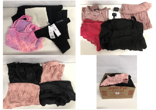 BOX OF WOMEN'S DESIGNER CLOTHING VARIOUS SIZES