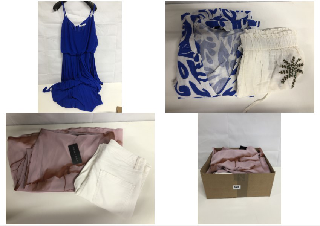 BOX OF WOMEN'S DESIGNER CLOTHING VARIOUS SIZES