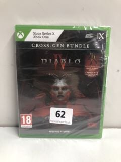 XBOX SERIES X / XBOX ONE CROSS-GEN BUNDLE DIABLO IV CONSOLE GAME (ID REQUIRED 18+)(SEALED)