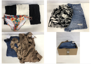 BOX OF WOMEN'S DESIGNER CLOTHING VARIOUS SIZES