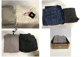 BOX OF WOMEN'S DESIGNER CLOTHING VARIOUS SIZES