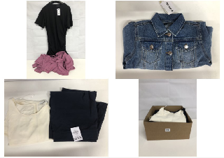 BOX OF WOMEN'S DESIGNER CLOTHING VARIOUS SIZES