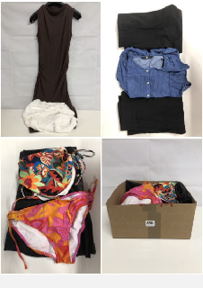 BOX OF WOMEN'S DESIGNER CLOTHING VARIOUS SIZES