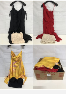 BOX OF WOMEN'S DESIGNER CLOTHING VARIOUS SIZES