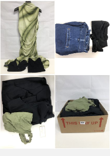 BOX OF WOMEN'S DESIGNER CLOTHING VARIOUS SIZES