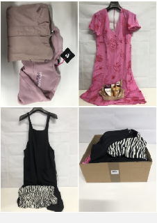 BOX OF WOMEN'S DESIGNER CLOTHING VARIOUS SIZES