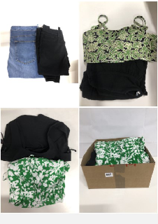 BOX OF WOMEN'S DESIGNER CLOTHING VARIOUS SIZES