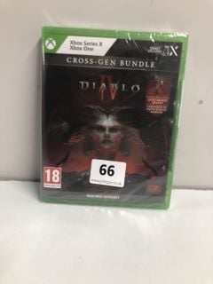 XBOX SERIES X / XBOX ONE CROSS-GEN BUNDLE DIABLO IV CONSOLE GAME (ID REQUIRED 18+)(SEALED)