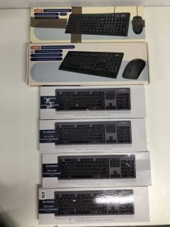 6 X KEYBOARDS TO INC SANDSTROM ULTRA SLIM WIRELESS KEYBOARD