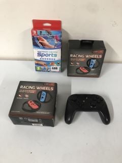 4 X GAMING ITEMS TO INC NINTENDO SWITCH SPORT