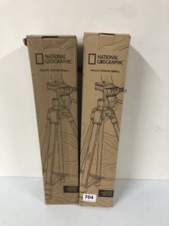 2 X NATIONAL GEOGRAPHIC PHOTO TRIPOD SMALL