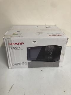 SHARP MANUAL MICROWAVE OVEN WITH GRILL