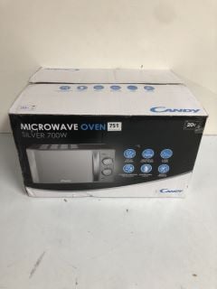 CANDY SILVER MANUAL MICROWAVE