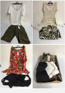 BOX OF WOMEN'S DESIGNER CLOTHING VARIOUS SIZES