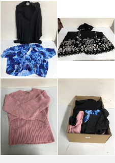 BOX OF WOMEN'S DESIGNER CLOTHING VARIOUS SIZES