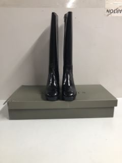 ALL SAINTS HEELED BOOTS - BLACK - SIZE: 8