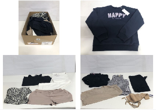 BOX OF WOMEN'S DESIGNER CLOTHING VARIOUS SIZES