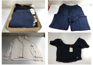 BOX OF WOMEN'S DESIGNER CLOTHING VARIOUS SIZES