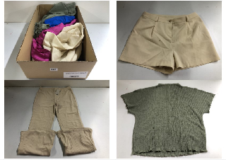 BOX OF WOMEN'S DESIGNER CLOTHING VARIOUS SIZES